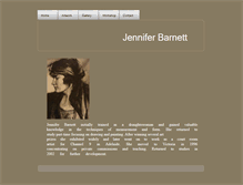 Tablet Screenshot of jenniferbarnett.com.au